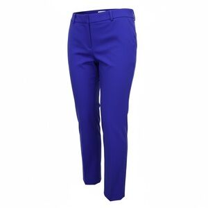 J. Crew Vibrant Blue Ankle Pants size 10 stretch